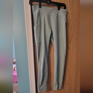 Columbia Sage Green Leggings with Side Pocket